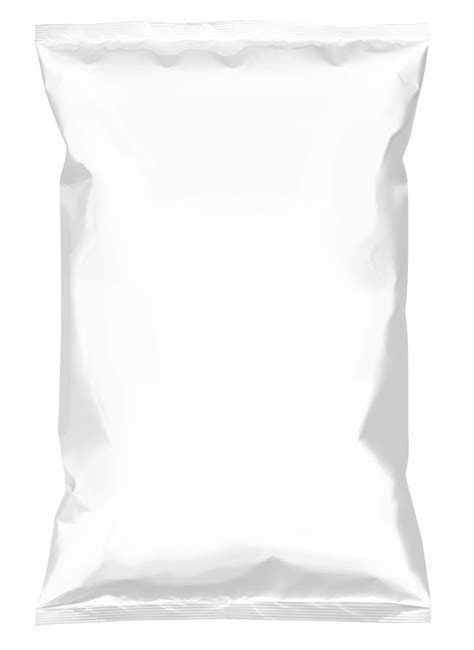 transparent chip bag.